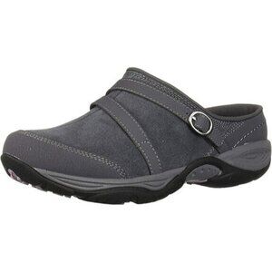 Easy Spirit Womens Equinox Mule Grey Slip On Leather NEW 5.5 M
